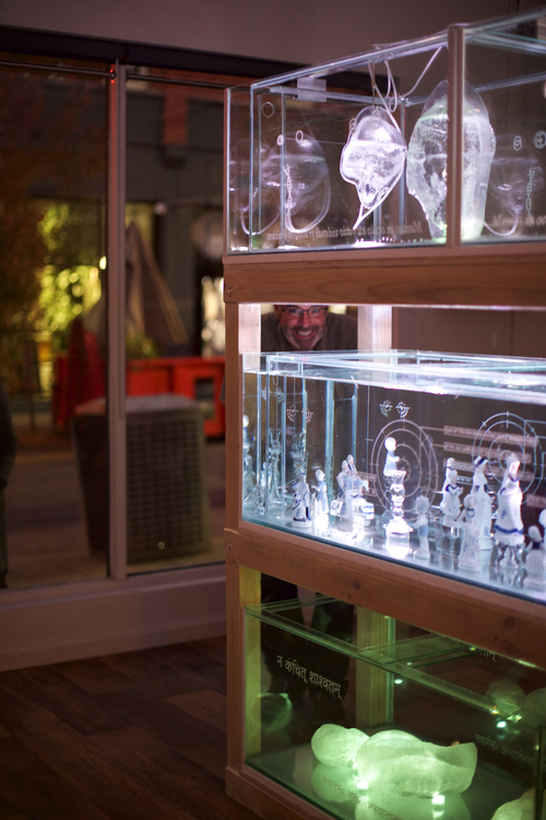 Symbiotic Illusion documentation from Geelong After Dark 2016. Photo credit: Ferne Millen